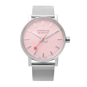 Mondaine MSE.35130.SM evo2 Wild Rose Swiss Made VEGAN 35mm